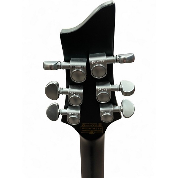 Used Schecter Guitar Research C1 Platinum Trans Black Solid Body Electric Guitar