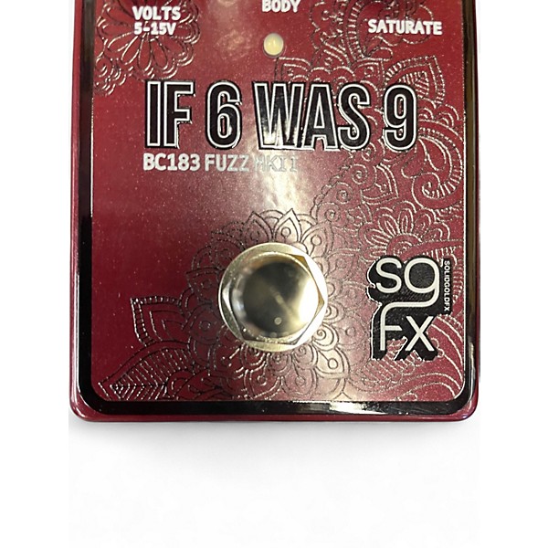 Used SolidGoldFX If 6 Was 9 Effect Pedal