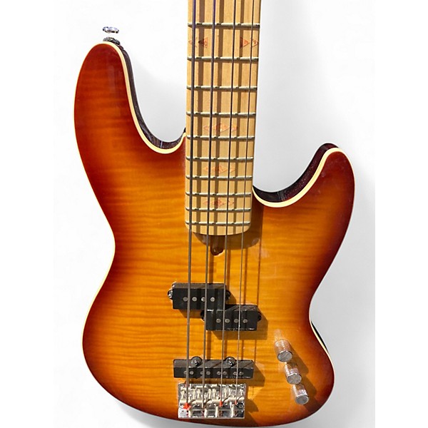 Used Sire Marcus Miller U5 Caramel Burst Electric Bass Guitar