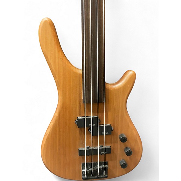 Used Stagg BC300FL Natural Electric Bass Guitar