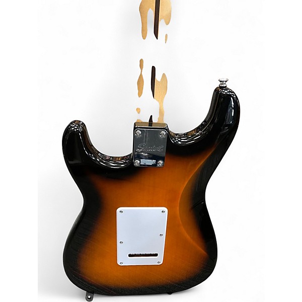 Used Squier Sonic Stratocaster 3 Tone Sunburst Solid Body Electric Guitar