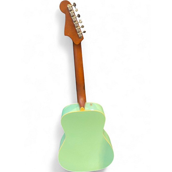 Used Fender MALIBU AQUAMARINE Acoustic Electric Guitar