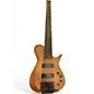 Used Used Kiesel Zeus 6 Fretless Tung Oiled Walnut Electric Bass Guitar thumbnail