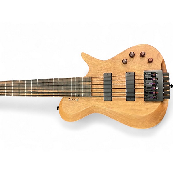 Used Used Kiesel Zeus 6 Fretless Tung Oiled Walnut Electric Bass Guitar