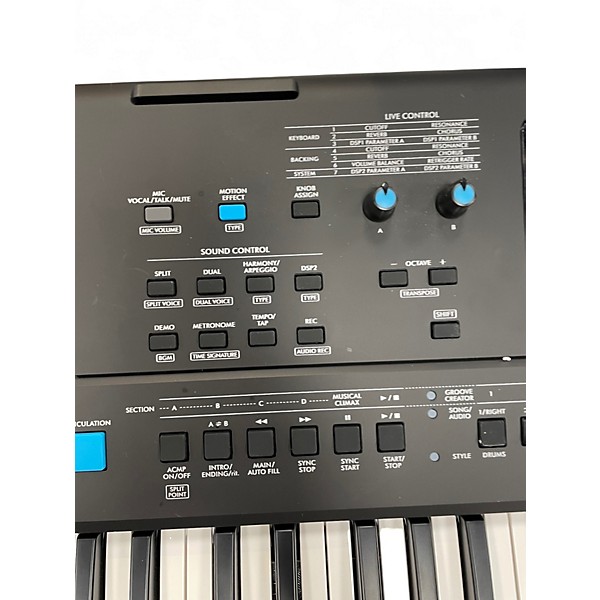 Used Yamaha PSRE473 61-Key Digital Piano