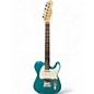 Used 2021 Squier Affinity Telecaster Race Green Solid Body Electric Guitar thumbnail