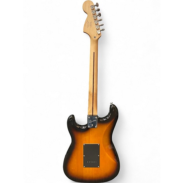 Used Squier Affinity Stratocaster 2 Color Sunburst Solid Body Electric Guitar