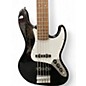 Used Squier Affinity Jazz Bass V 5 String Black Electric Bass Guitar