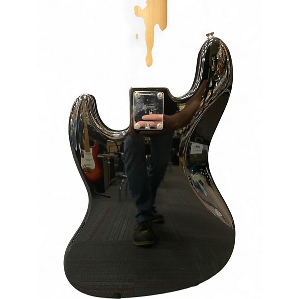 Used Squier Affinity Jazz Bass V 5 String Black Electric Bass Guitar