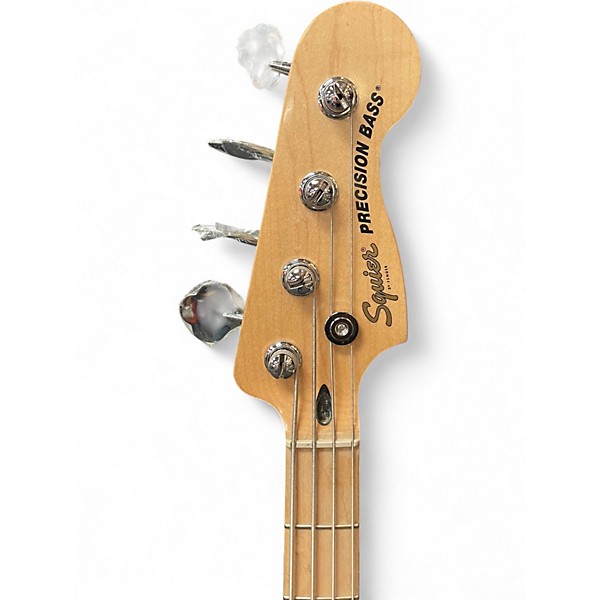 Used Squier Affinity Precision Bass Black Electric Bass Guitar