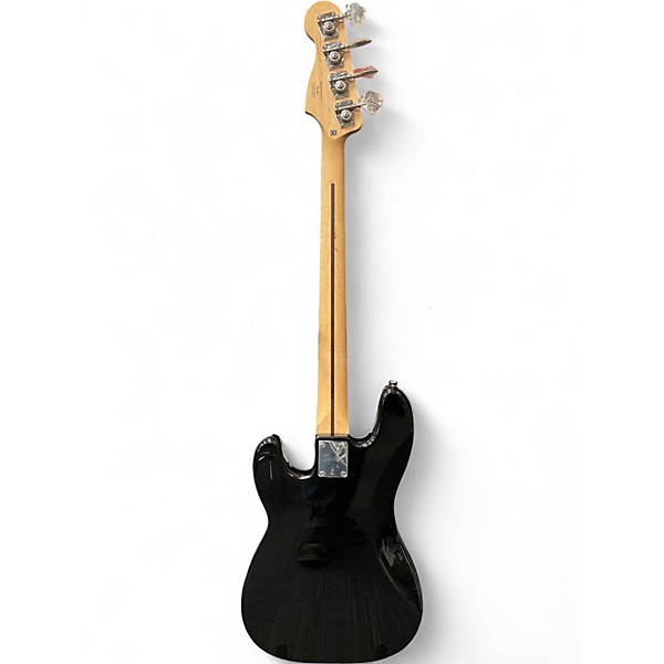 Used Squier Affinity Precision Bass Black Electric Bass Guitar