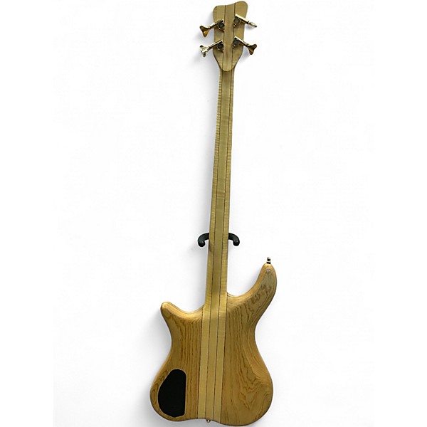 Used Warwick Katana 4 String Natural Electric Bass Guitar