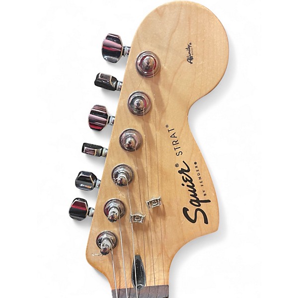 Used Squier Affinity Stratocaster black Solid Body Electric Guitar