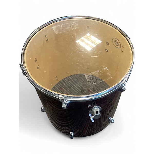 Used Verve 5 Piece 5 PIECE DRUMSET Burgundy Drum Kit