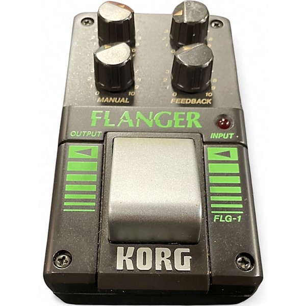 Used KORG FLG-1 Flanger Effect Pedal