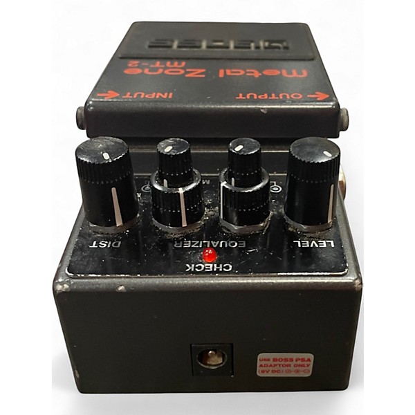 Used BOSS MT2 Metal Zone Distortion Effect Pedal