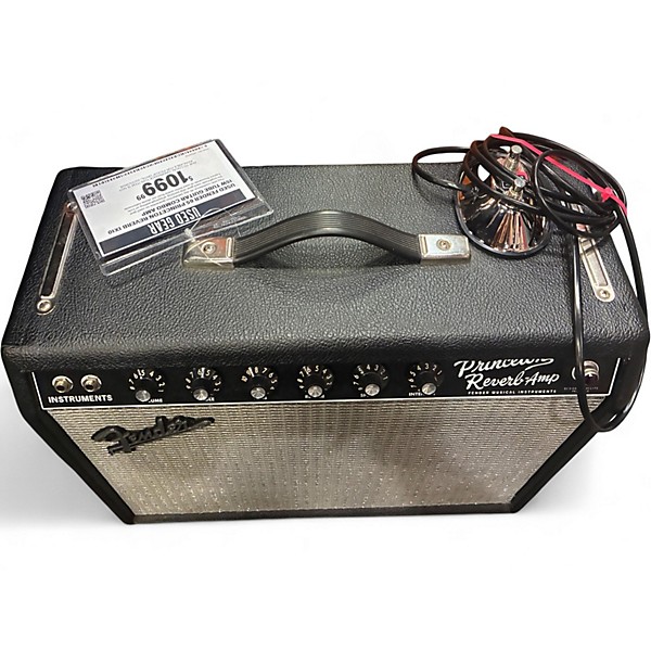 Used Fender 65 Princeton Reverb 1x10 15W Tube Guitar Combo Amp