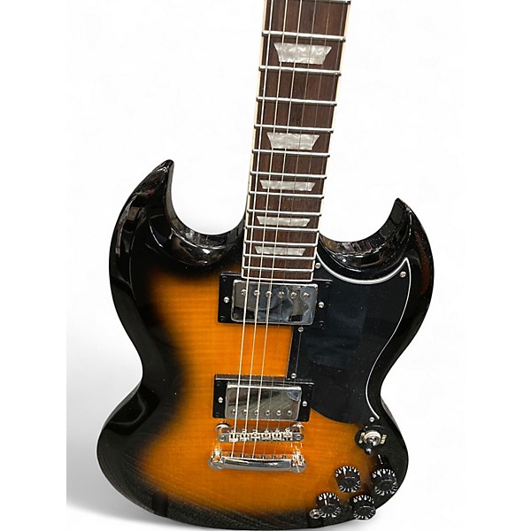 Used Epiphone SG Tribute Plus Vintage Sunburst Solid Body Electric Guitar