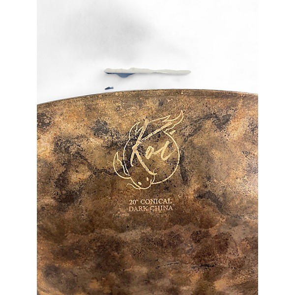 Used Wuhan 20in KOI CONICAL DARK CHINA Cymbal