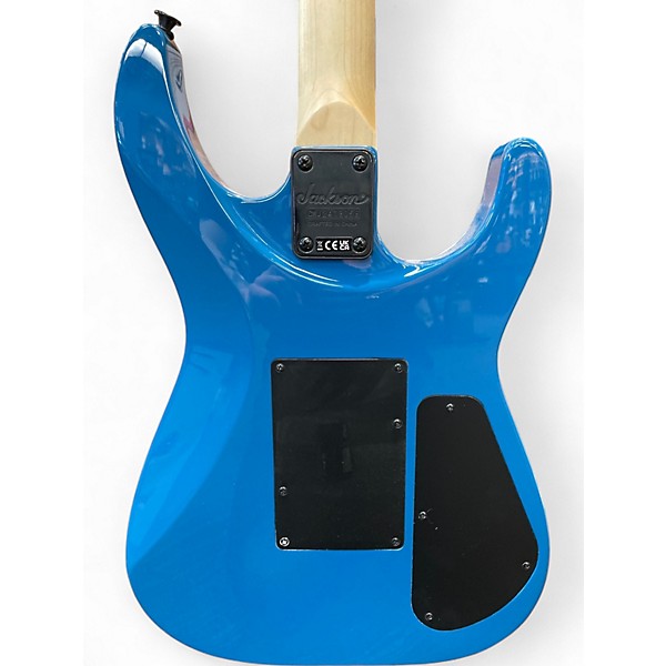 Used Jackson JS SERIES JS32L DINKY BRIGHT BLUE Solid Body Electric Guitar