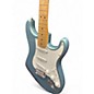 Used 2003 Fender Standard Stratocaster Satin Light Blue Solid Body Electric Guitar