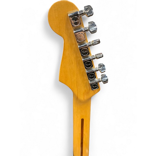 Used 2003 Fender Standard Stratocaster Satin Light Blue Solid Body Electric Guitar