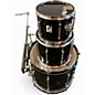 Used SONOR 3 Piece FORCE 2001 Black Drum Kit