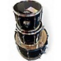 Used SONOR 3 Piece FORCE 2001 Black Drum Kit