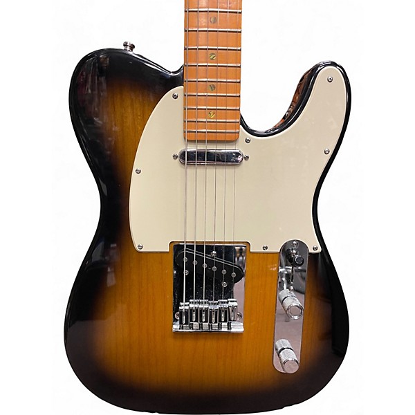 Used Fender American Deluxe Telecaster 2 Tone Sunburst Solid Body Electric Guitar