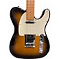 Used Fender American Deluxe Telecaster 2 Tone Sunburst Solid Body Electric Guitar