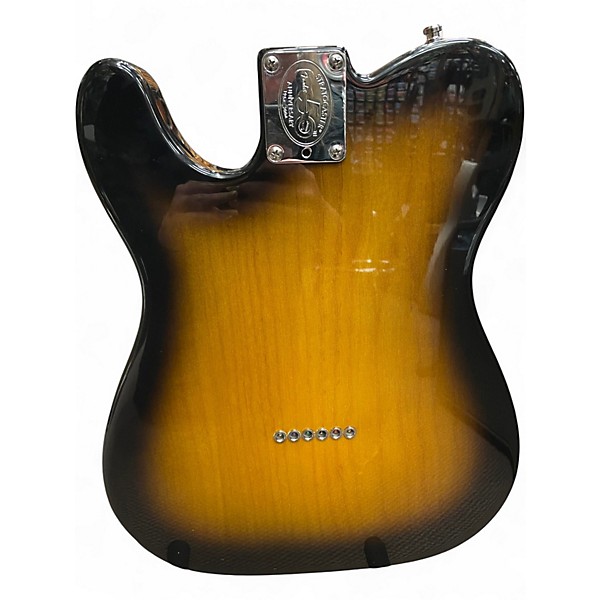 Used Fender American Deluxe Telecaster 2 Tone Sunburst Solid Body Electric Guitar