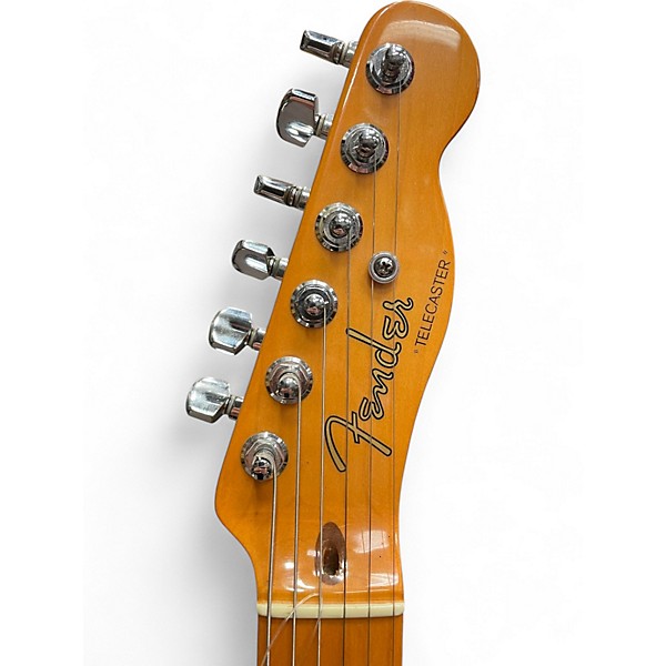 Used Fender American Deluxe Telecaster 2 Tone Sunburst Solid Body Electric Guitar