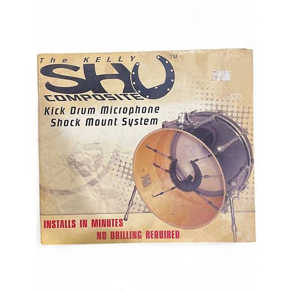 Used Kelly SHU Kick Drum Microphone Shock Mount System Drum Microphone