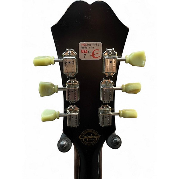 Used Epiphone ES175 Premium 3 Tone Sunburst Hollow Body Electric Guitar