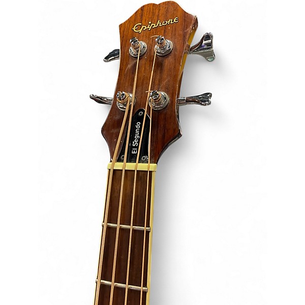 Used Epiphone EL SEGUNDO Natural Acoustic Bass Guitar