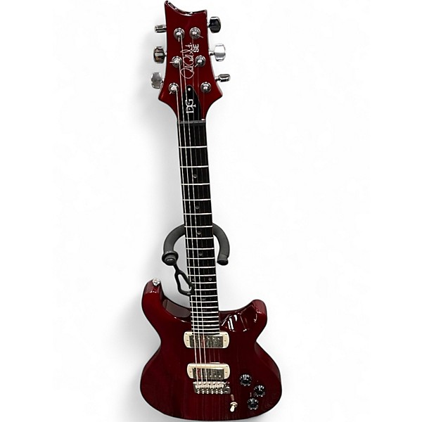 Used PRS DGT SE Crimson Red Trans Solid Body Electric Guitar