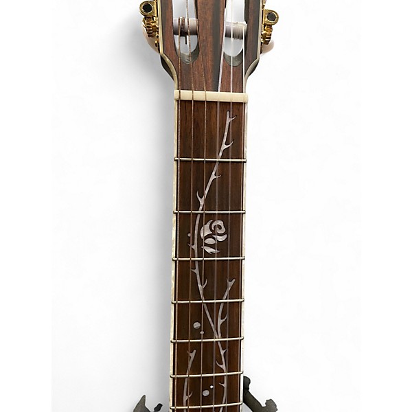 Used Ibanez TOD10N-TKF Black Acoustic Electric Guitar