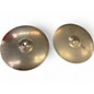 Used Zildjian 15in A Custom Mastersound Hi Hat Pair Cymbal thumbnail