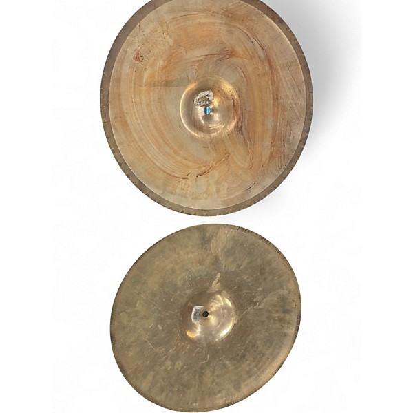 Used Zildjian 15in A Custom Mastersound Hi Hat Pair Cymbal