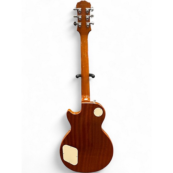 Used Epiphone Les Paul Standard Plus Pro Antique Natural Solid Body Electric Guitar