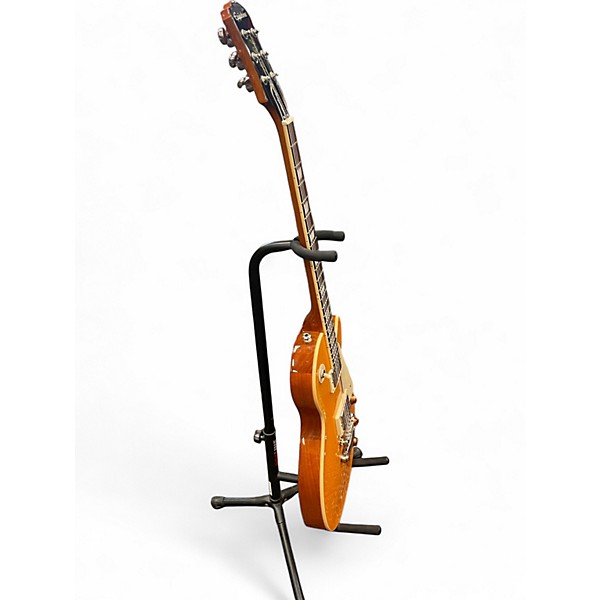 Used Epiphone Les Paul Standard Plus Pro Antique Natural Solid Body Electric Guitar