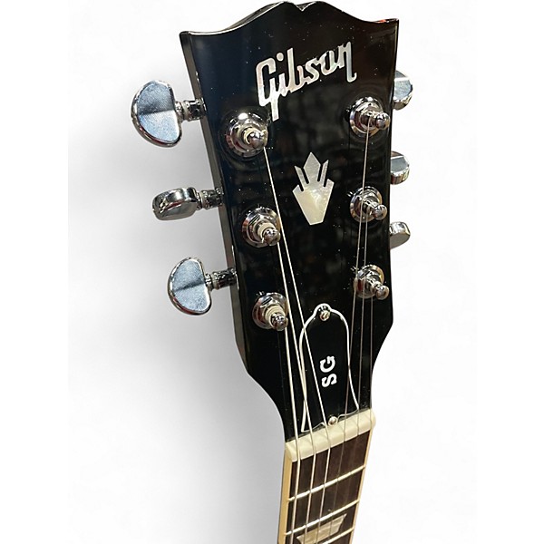 Used 2024 Gibson SG Standard Black Solid Body Electric Guitar