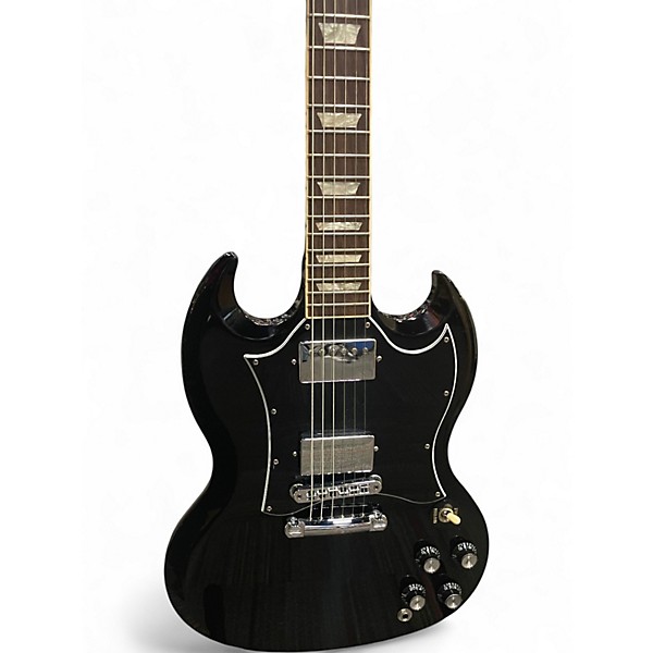 Used 2024 Gibson SG Standard Black Solid Body Electric Guitar