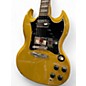 Used 2022 Epiphone SG Gold Solid Body Electric Guitar thumbnail