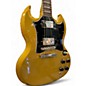 Used 2022 Epiphone SG Gold Solid Body Electric Guitar