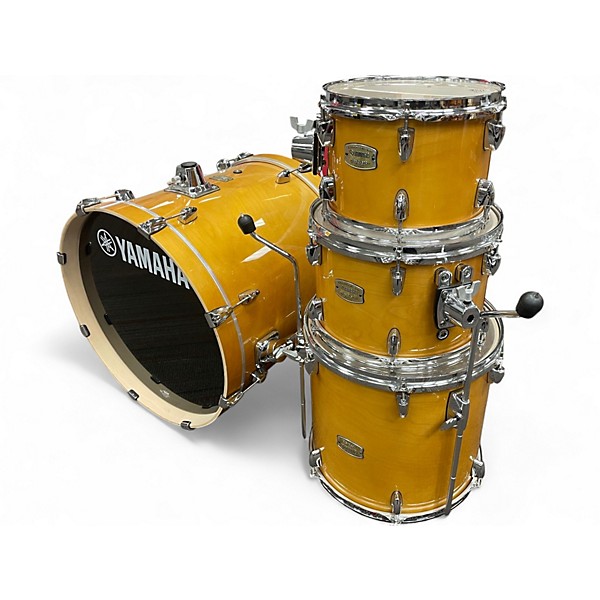Used Yamaha 4 Piece Stage Custom Natural Drum Kit