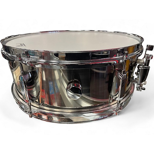 Used Pearl 13in Steel Shell Snare Chrome Drum