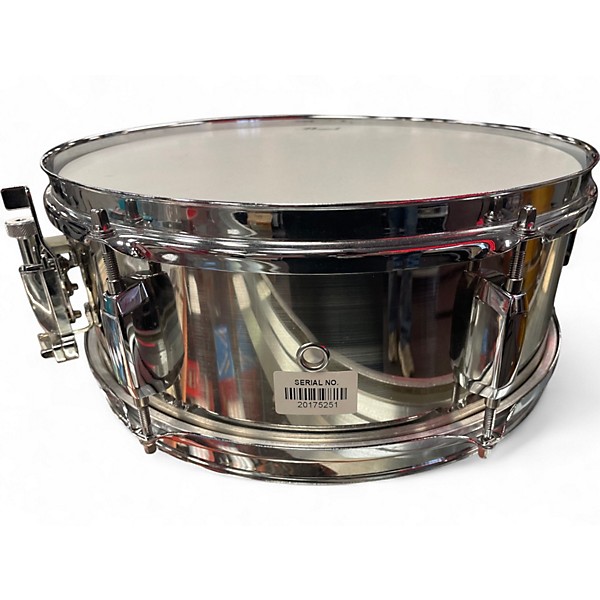 Used Pearl 13in Steel Shell Snare Chrome Drum