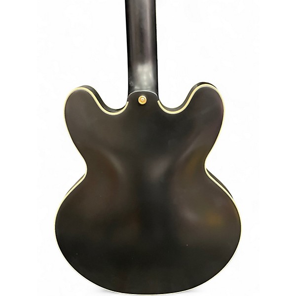 Used Epiphone SHERATON EMILY WOLFE Flat Black Hollow Body Electric Guitar