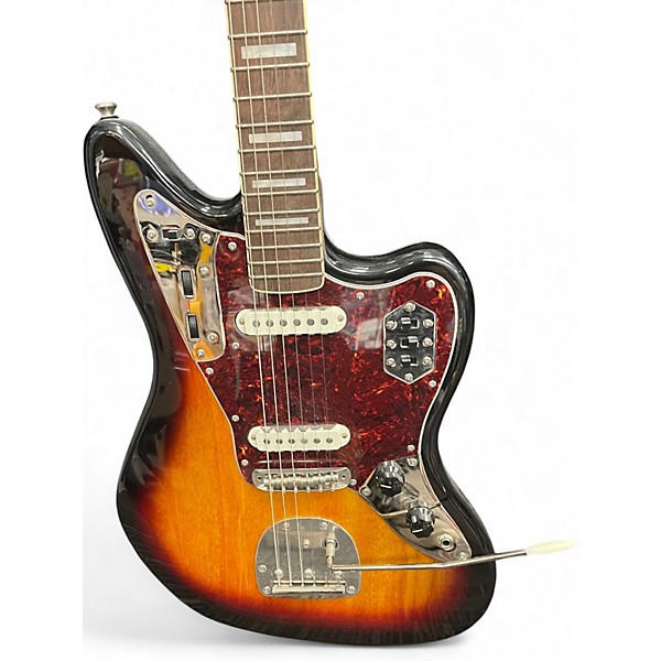 Used Squier CLASSIC VIBE 70S JAGUAR 3 Color Sunburst Solid Body Electric Guitar